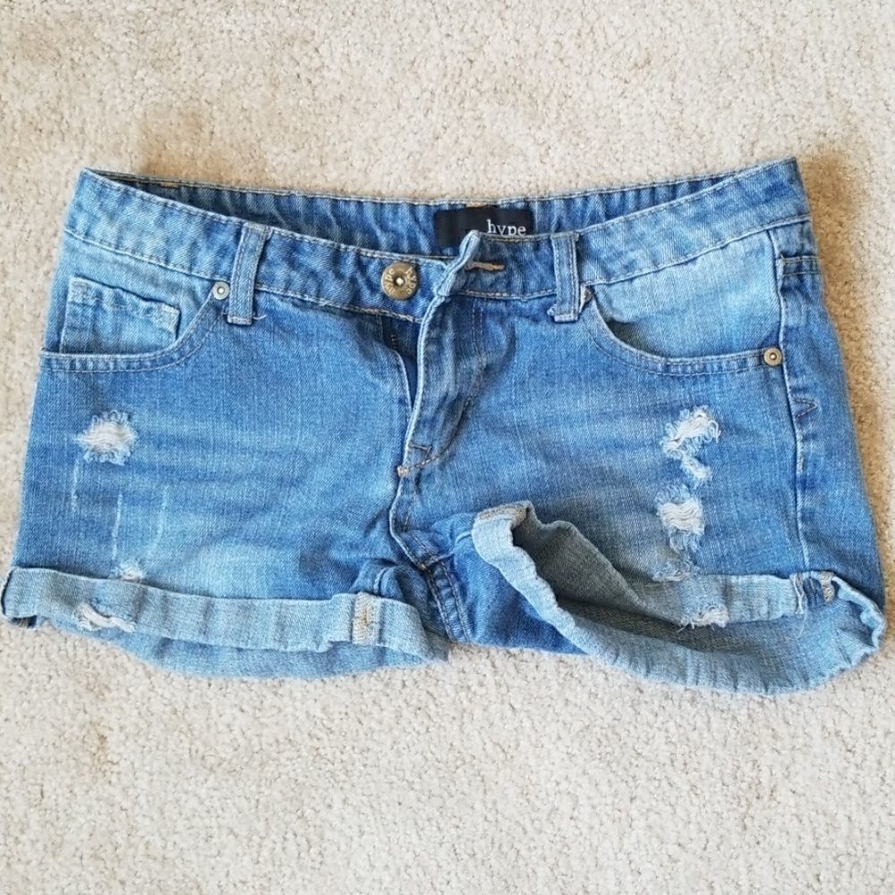 Hype Jean Shorts